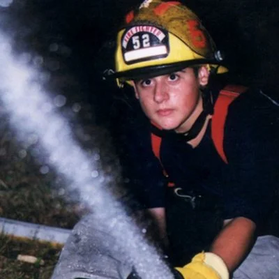Firefighter Chris Kangas