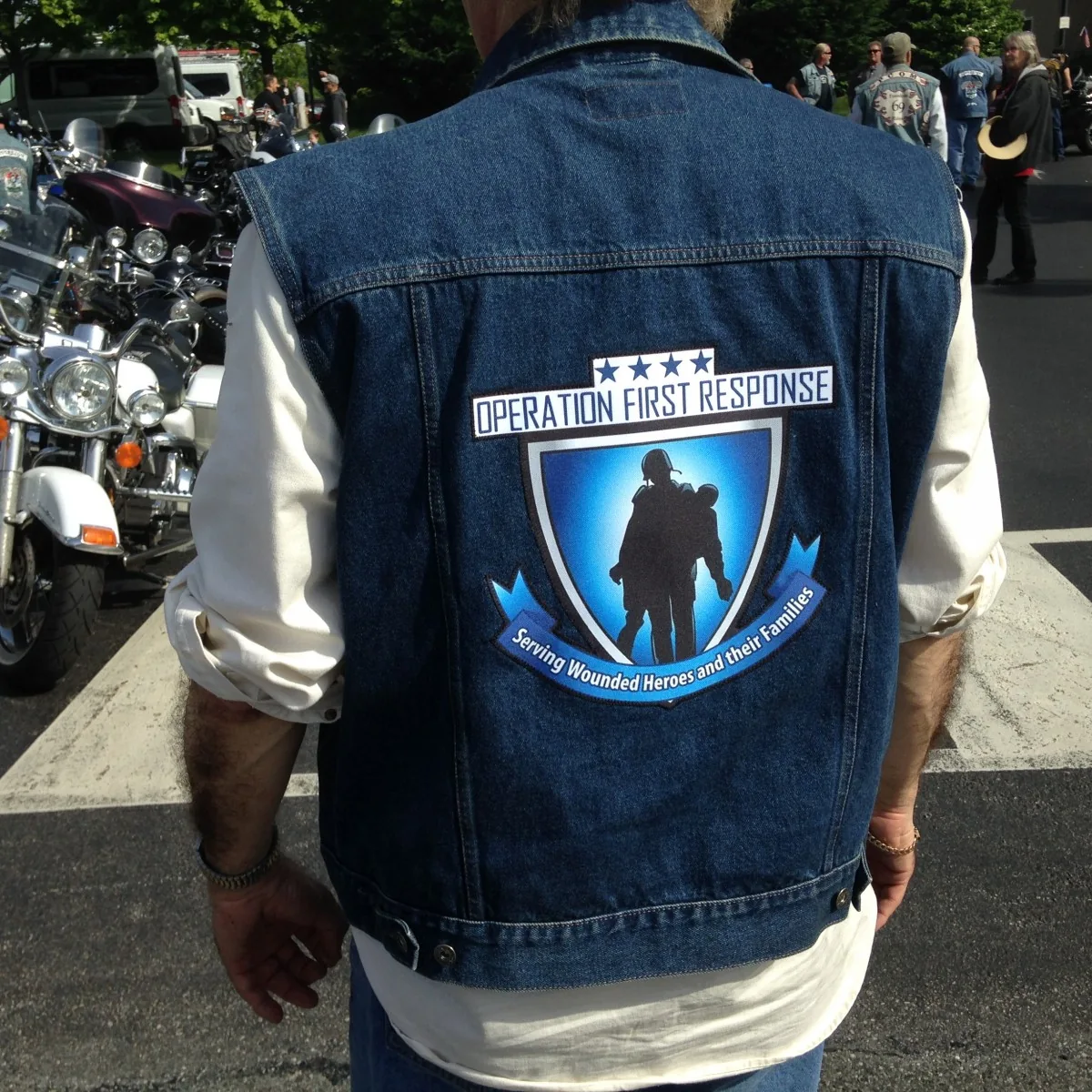 Wounded Warrior Project motorcycle ride event, photo 1 of 6